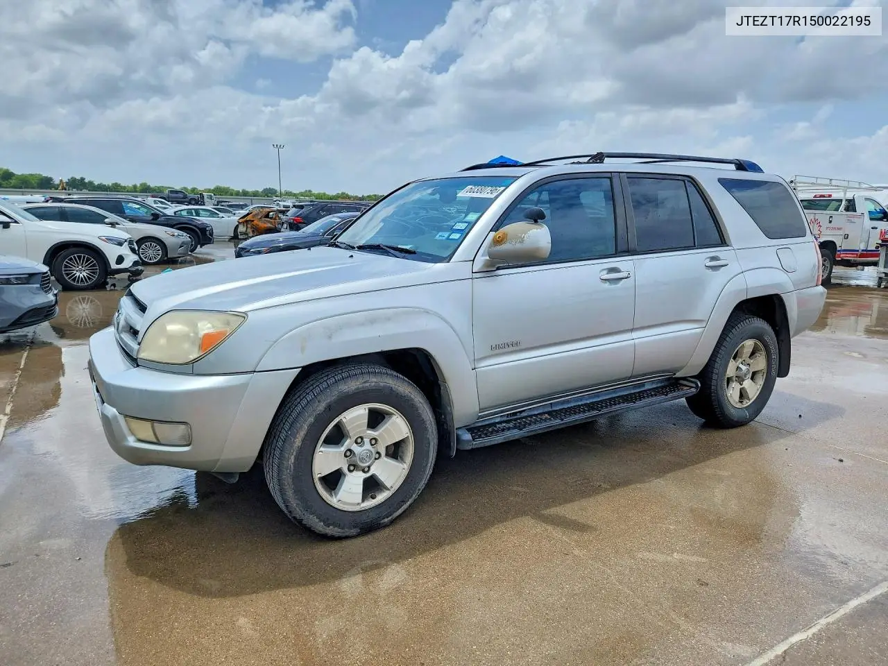 2005 Toyota 4Runner Limited VIN: JTEZT17R150022195 Lot: 60380796