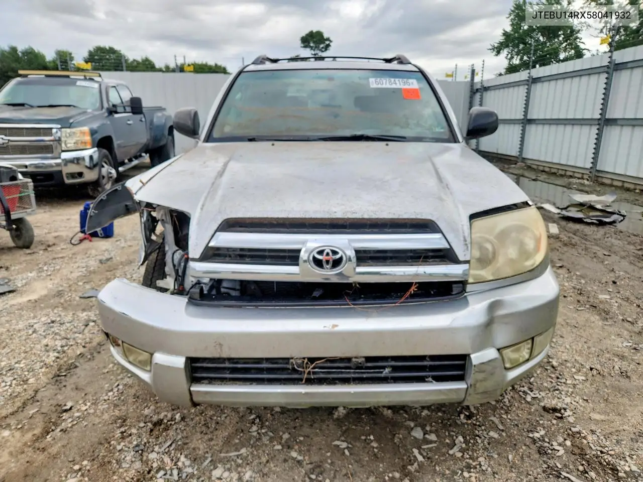 2005 Toyota 4Runner Sr5 VIN: JTEBU14RX58041932 Lot: 60784196
