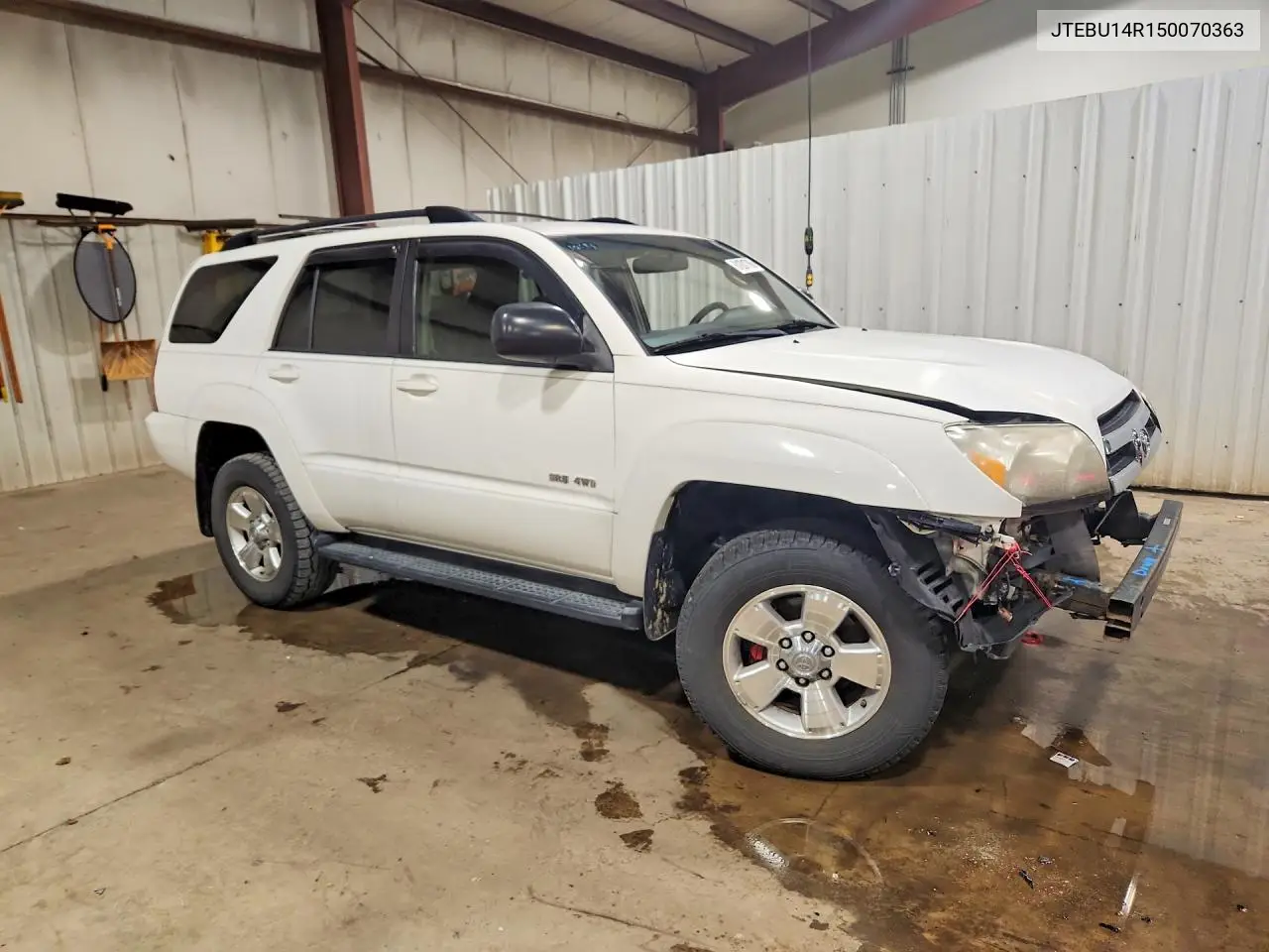 2005 Toyota 4Runner Sr5 VIN: JTEBU14R150070363 Lot: 61201786