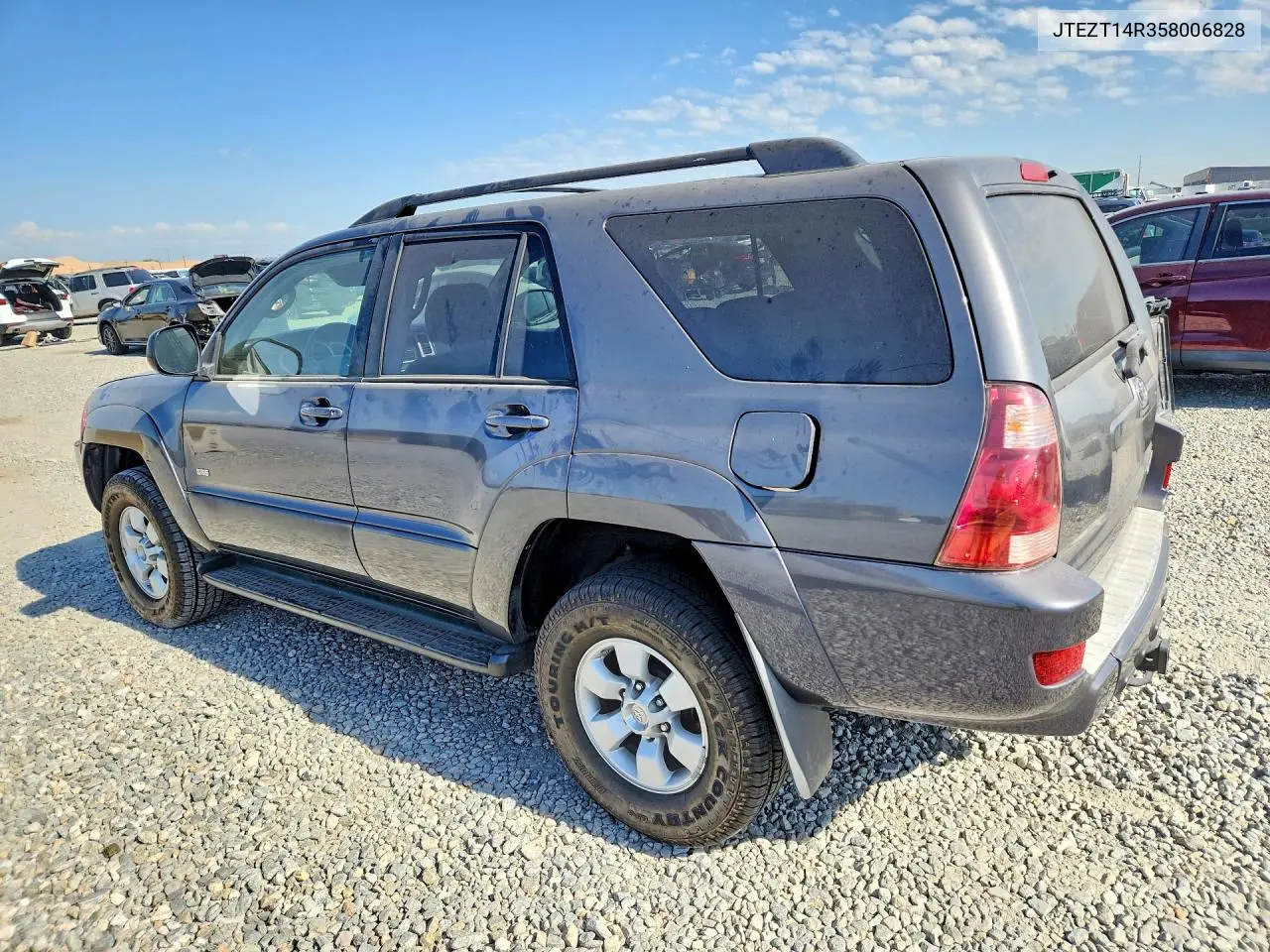 2005 Toyt 4Runner VIN: JTEZT14R358006828 Lot: 61577006