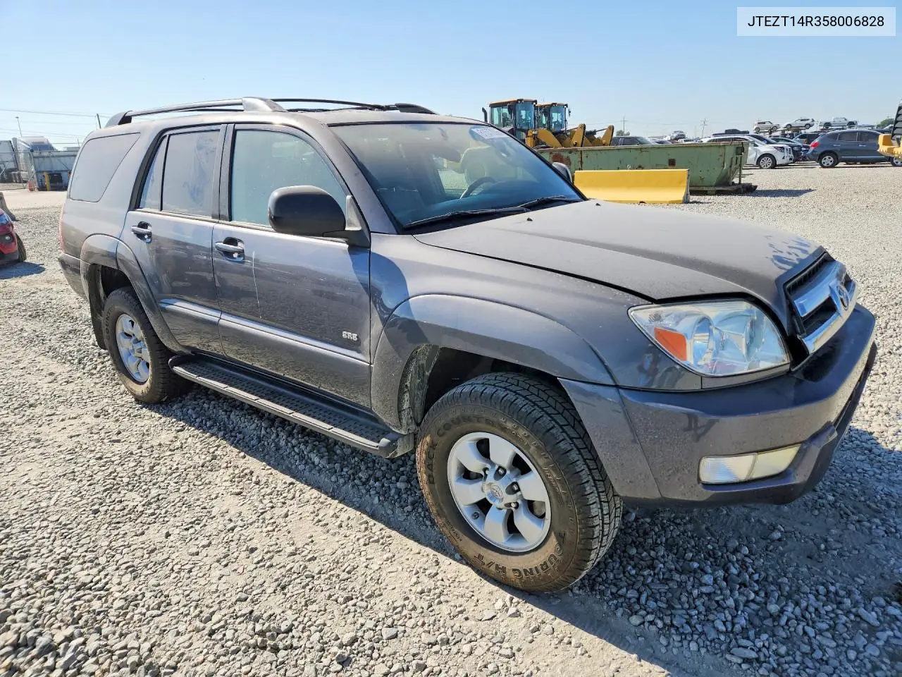 2005 Toyt 4Runner VIN: JTEZT14R358006828 Lot: 61577006