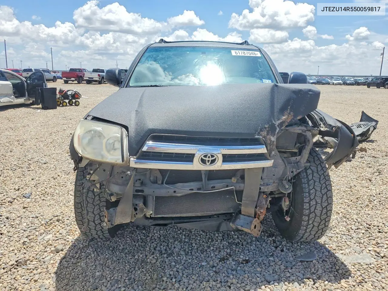 2005 Toyota 4Runner Sr5 VIN: JTEZU14R550059817 Lot: 61787046