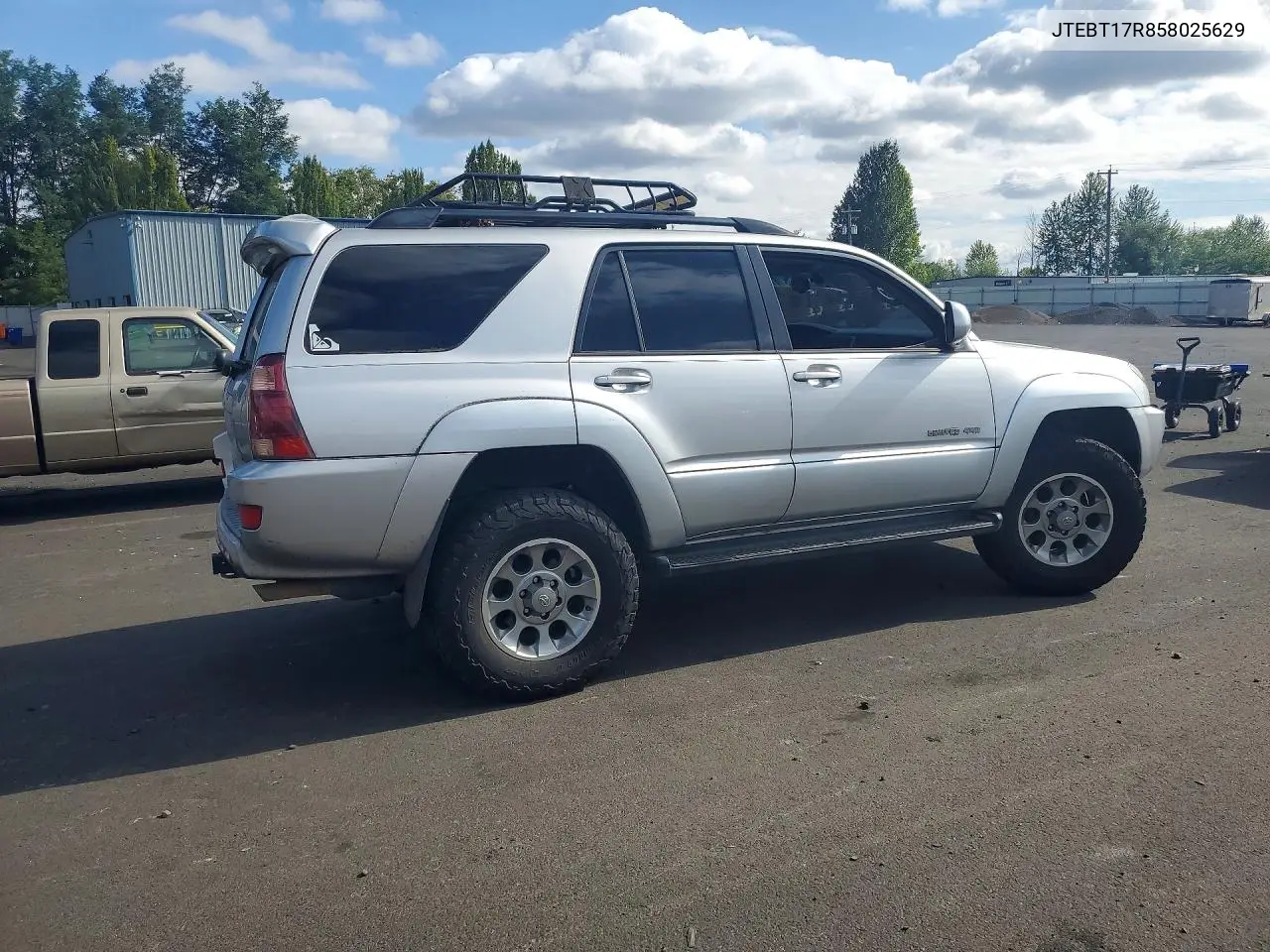 2005 Toyota 4Runner Limited VIN: JTEBT17R858025629 Lot: 61888396