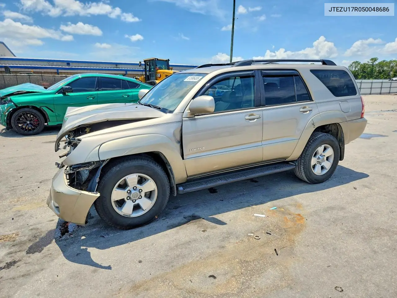 JTEZU17R050048686 2005 Toyota 4Runner Limited