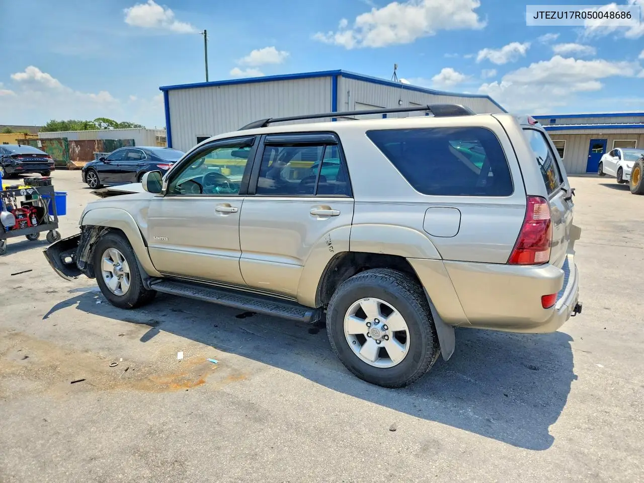 JTEZU17R050048686 2005 Toyota 4Runner Limited