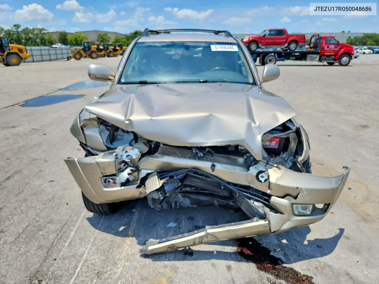 JTEZU17R050048686 2005 Toyota 4Runner Limited