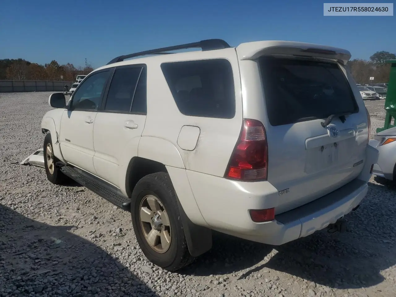 JTEZU17R558024630 2005 Toyota 4Runner Limited