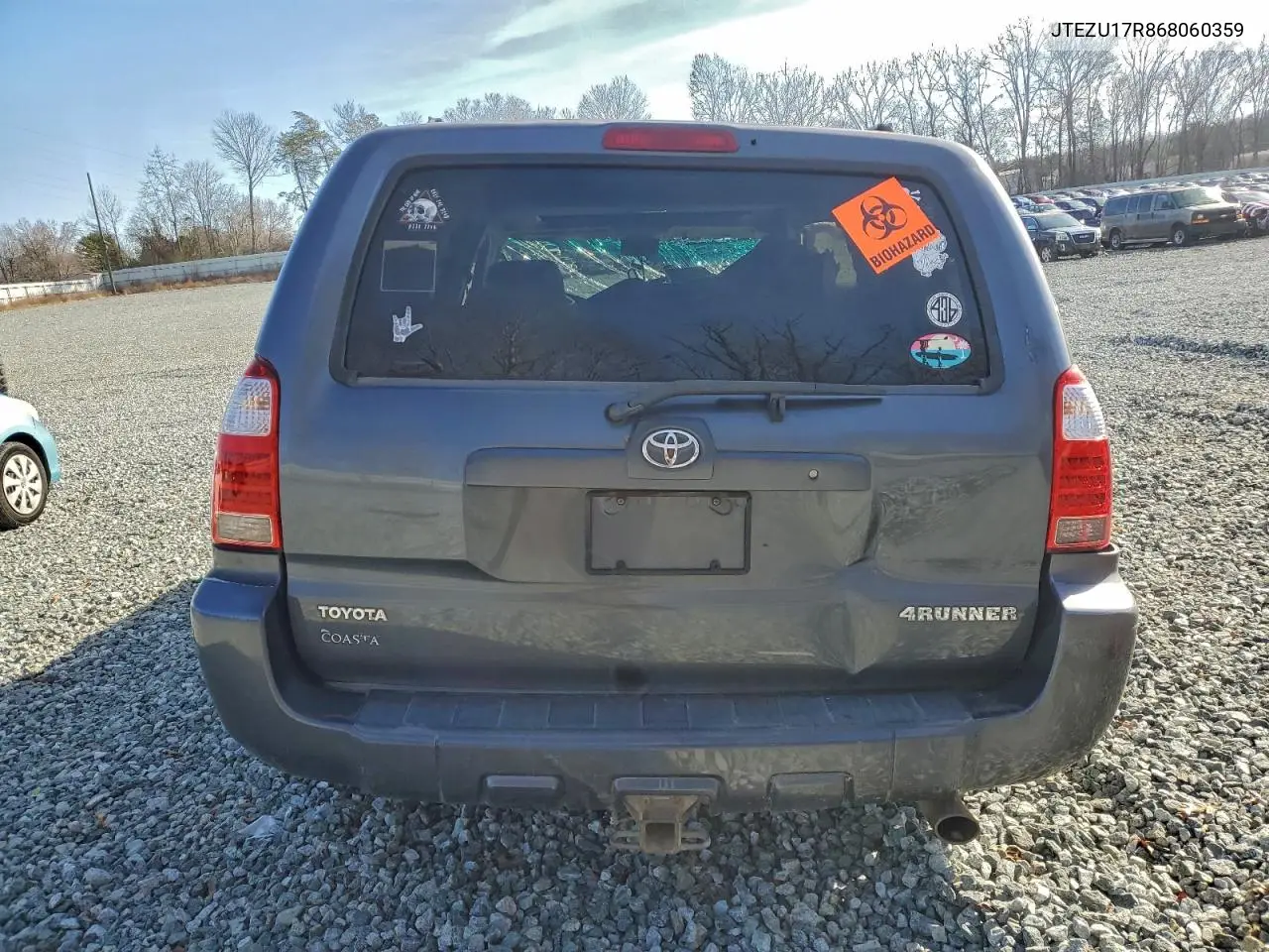 JTEZU17R868060359 2006 Toyota 4Runner Limited