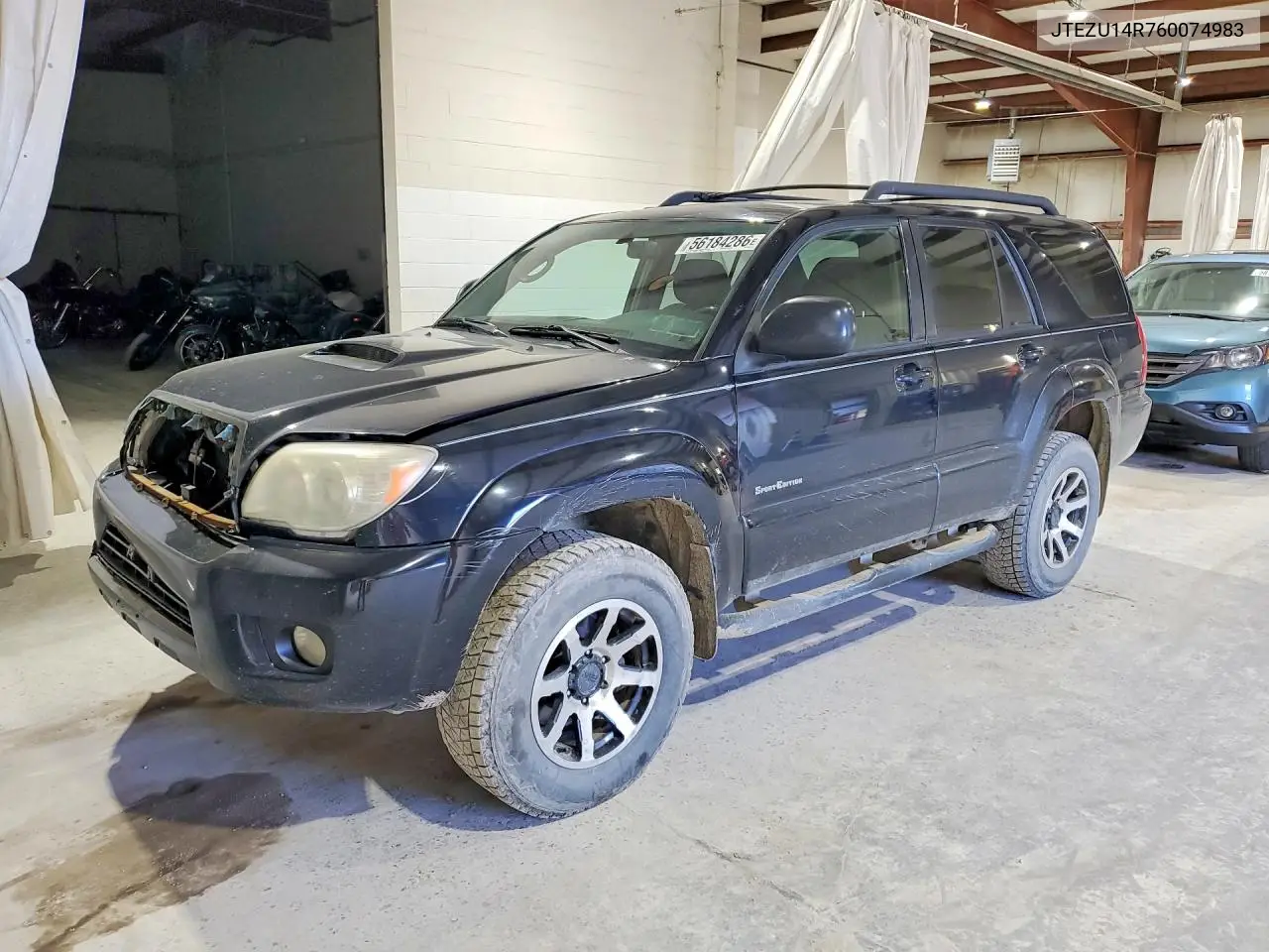 2006 Toyota 4Runner Sport Edition VIN: JTEZU14R760074983 Lot: 56184286