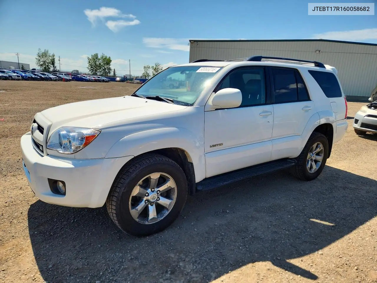 2006 Toyota 4Runner Limited VIN: JTEBT17R160058682 Lot: 60065016