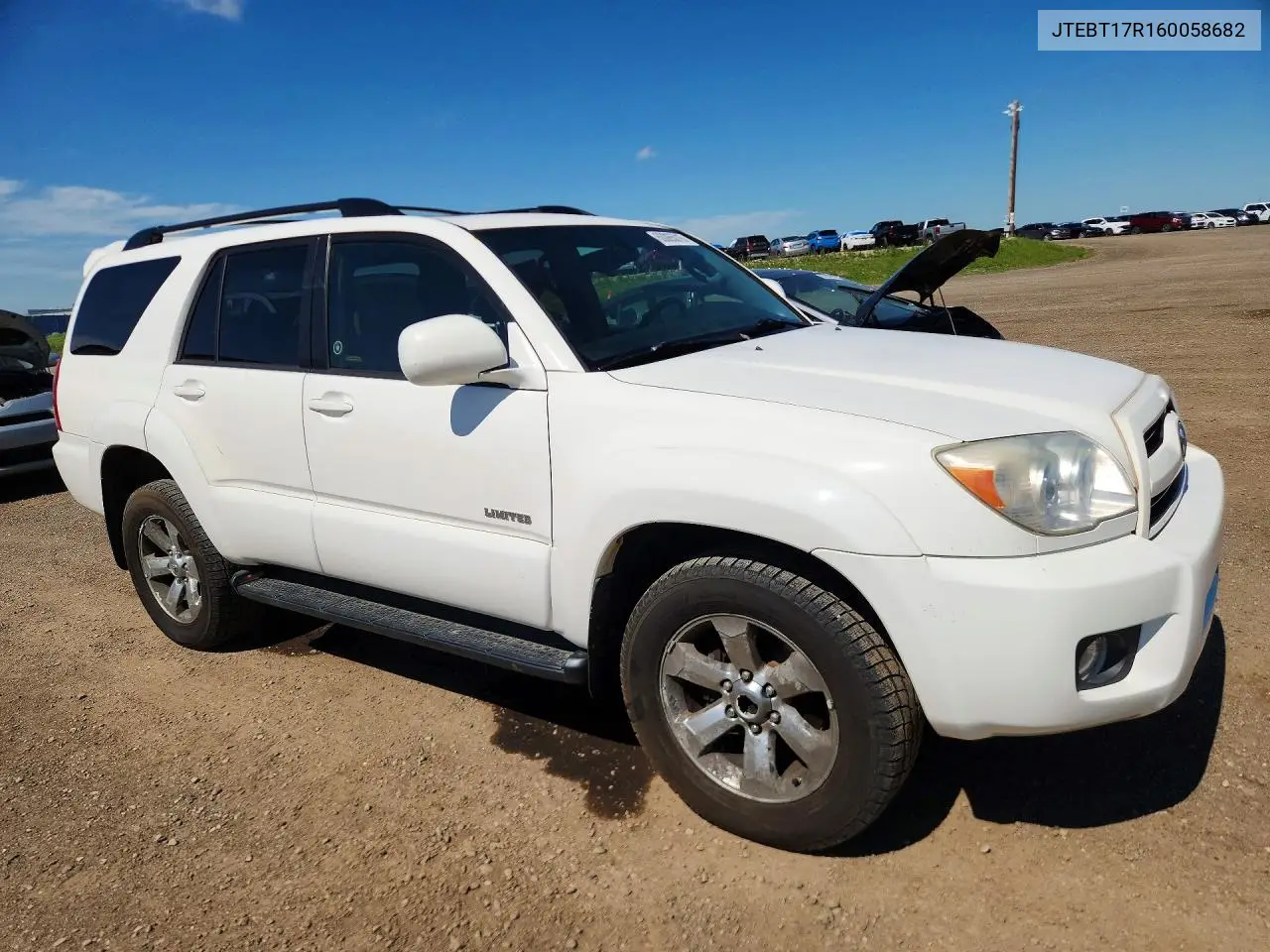 2006 Toyota 4Runner Limited VIN: JTEBT17R160058682 Lot: 60065016