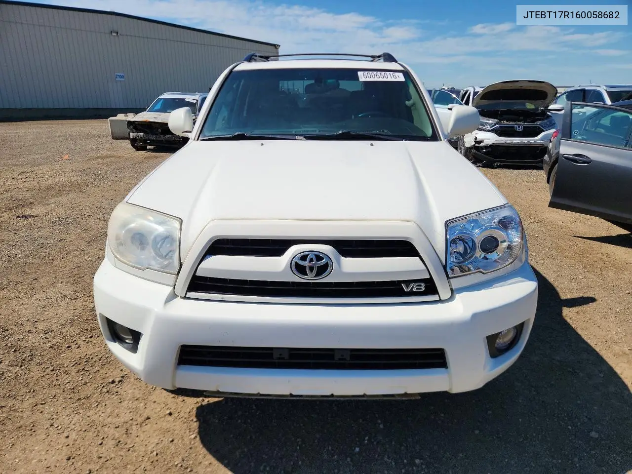 2006 Toyota 4Runner Limited VIN: JTEBT17R160058682 Lot: 60065016