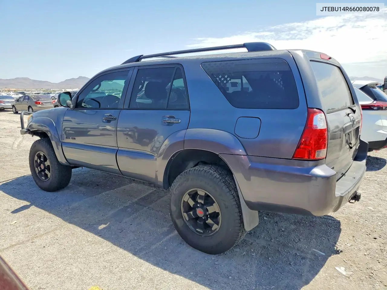 2006 Toyota 4Runner Sr5 VIN: JTEBU14R660080078 Lot: 60713116