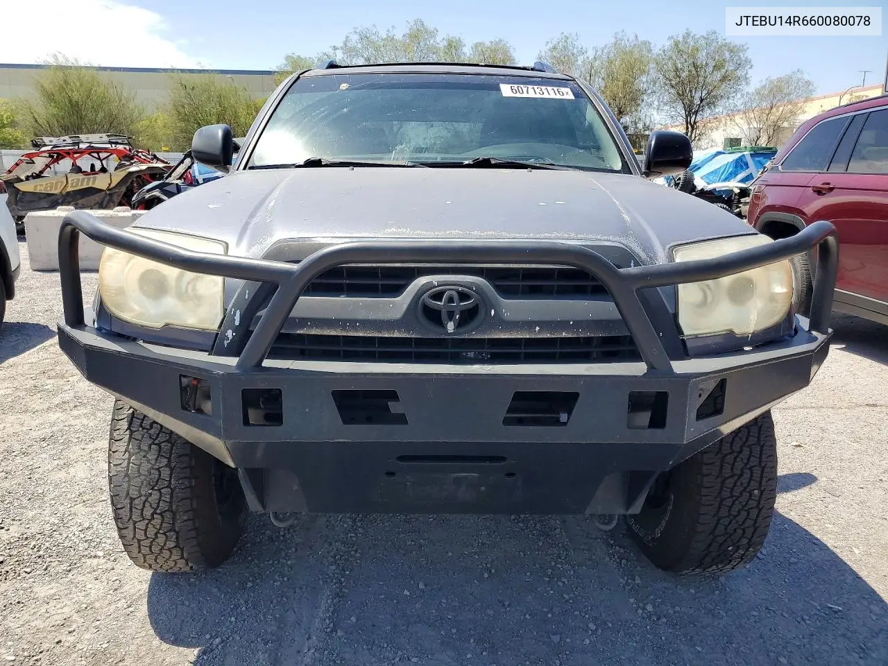 2006 Toyota 4Runner Sr5 VIN: JTEBU14R660080078 Lot: 60713116