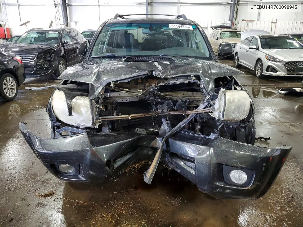 2006 Toyota 4Runner Sport Edition VIN: JTEBU14R760098945 Lot: 61144536