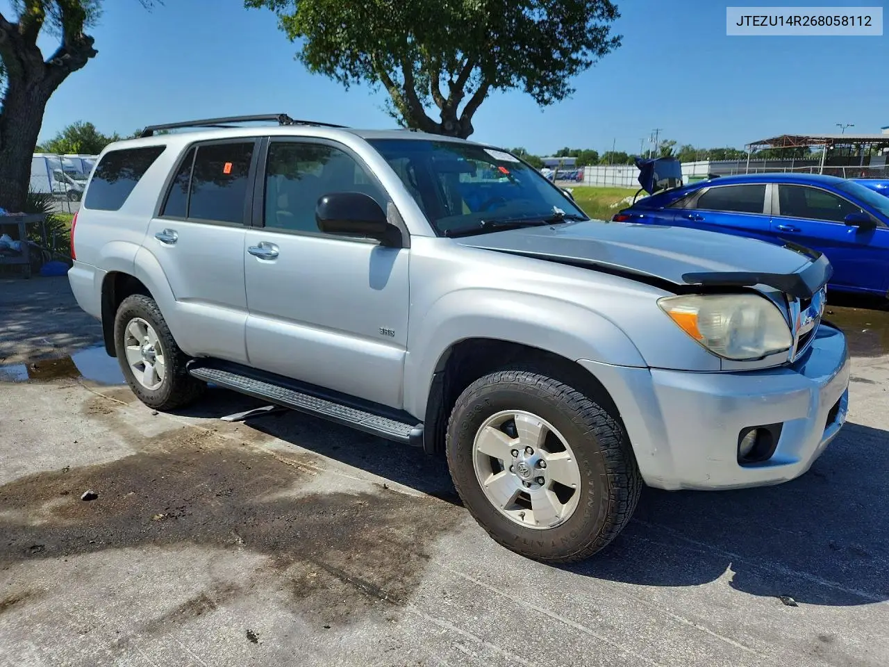 2006 Toyota 4Runner Sr5 VIN: JTEZU14R268058112 Lot: 61291226