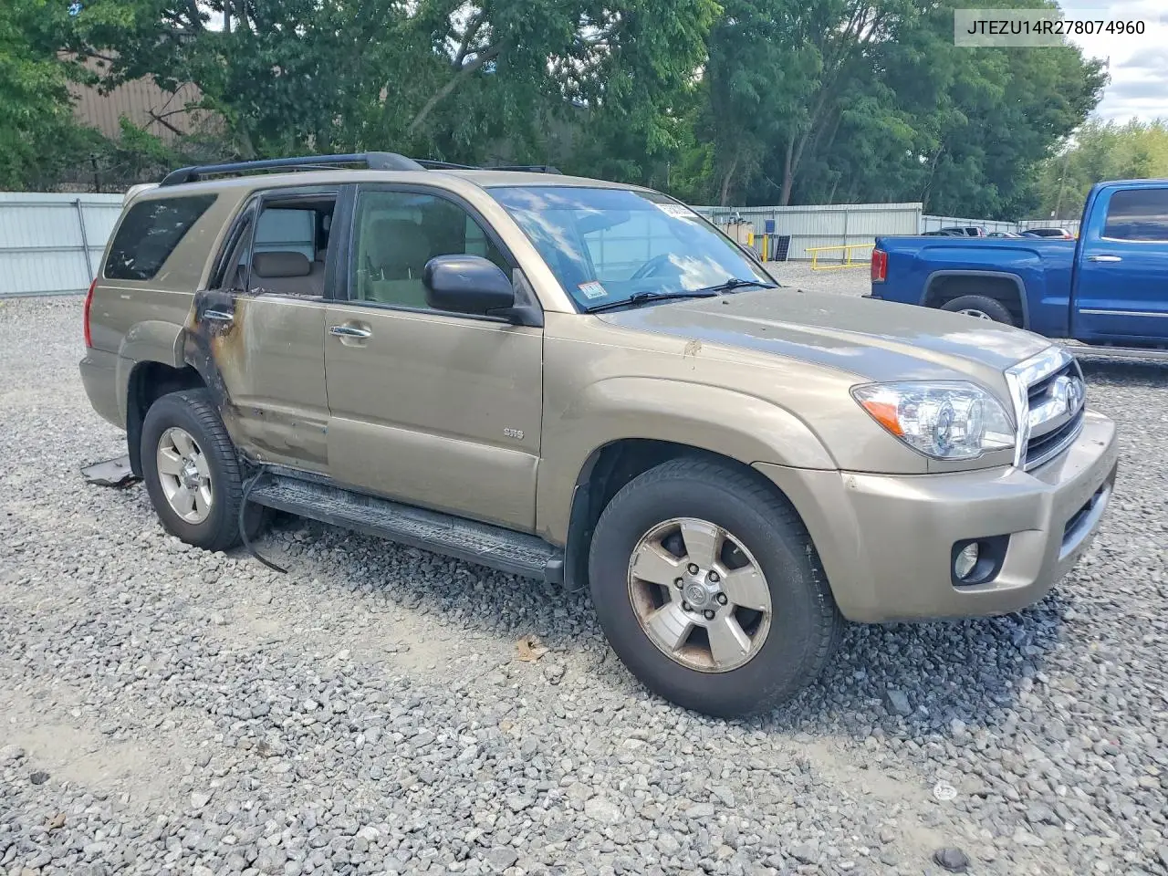 JTEZU14R278074960 2007 Toyota 4Runner Sr5