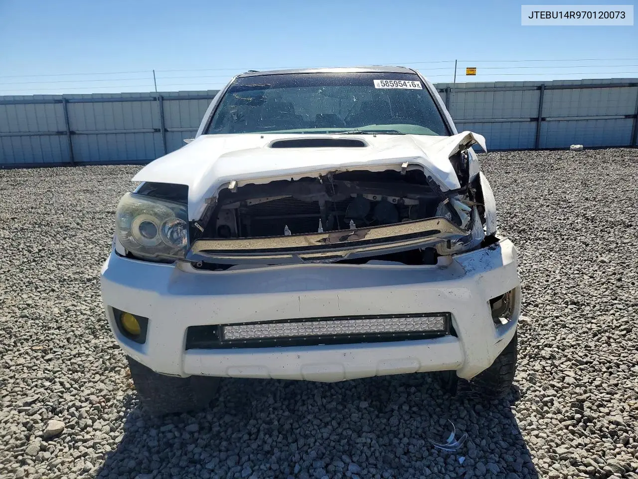 JTEBU14R970120073 2007 Toyota 4Runner Sport Edition