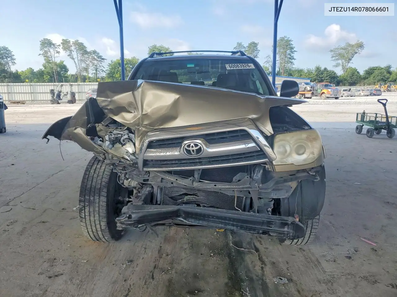 2007 Toyota 4Runner Sr5 VIN: JTEZU14R078066601 Lot: 60083926