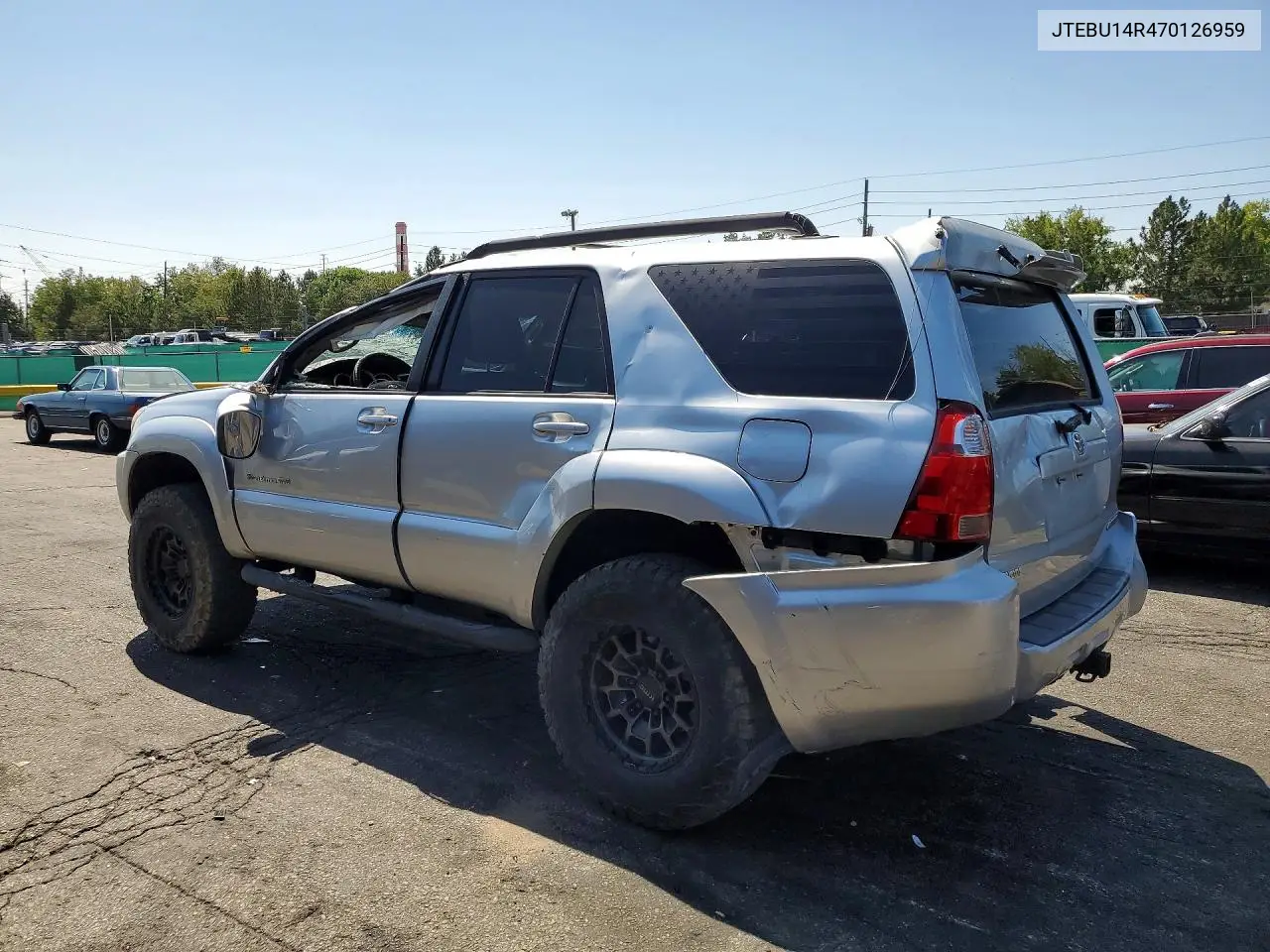 2007 Toyota 4Runner Sport Edition VIN: JTEBU14R470126959 Lot: 61444526