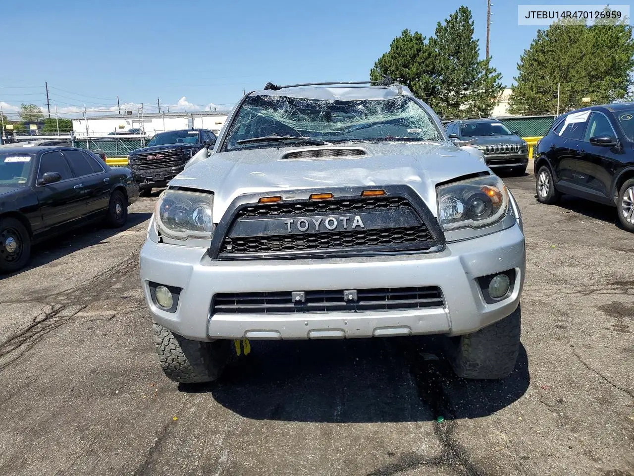 2007 Toyota 4Runner Sport Edition VIN: JTEBU14R470126959 Lot: 61444526