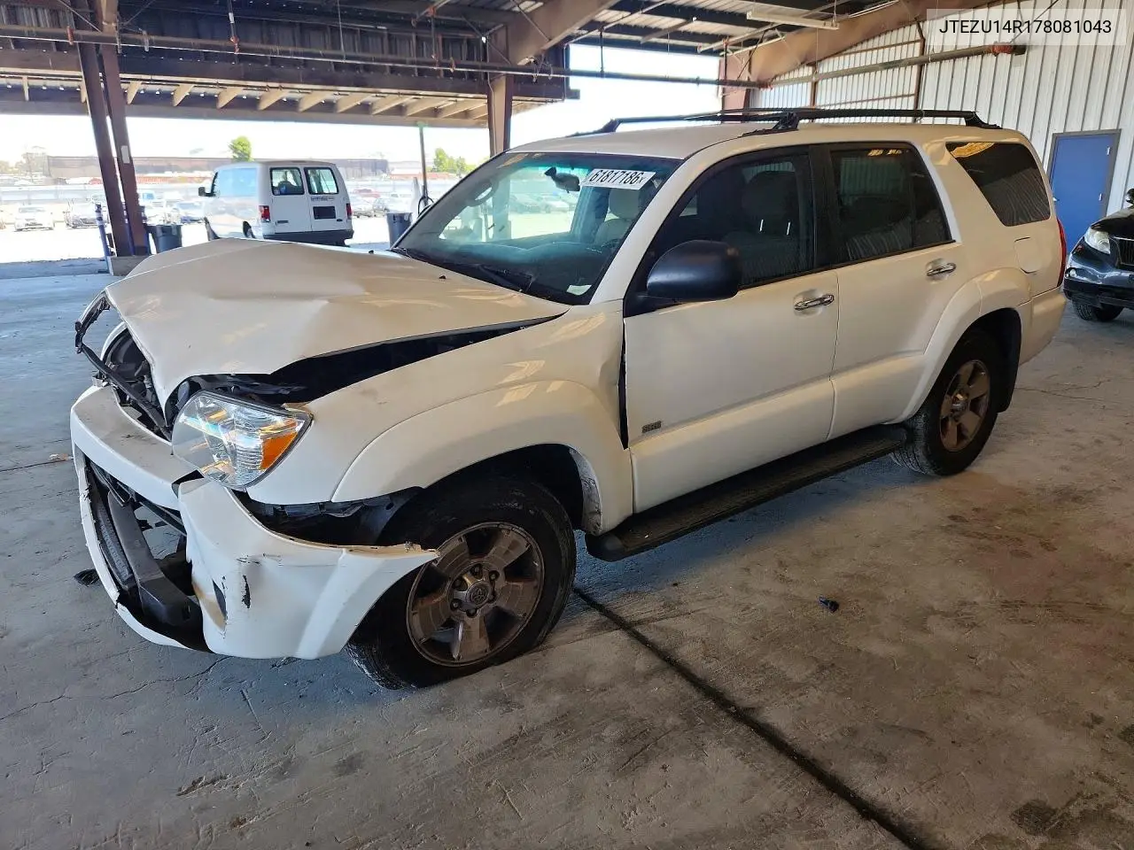2007 Toyota 4Runner Sr5 VIN: JTEZU14R178081043 Lot: 61817186