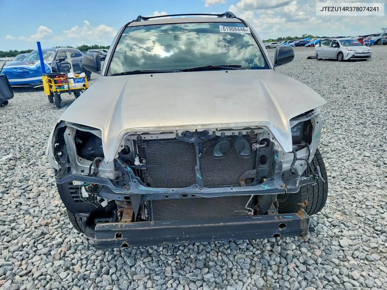 2007 Toyota 4Runner Sr5 VIN: JTEZU14R378074241 Lot: 61908446