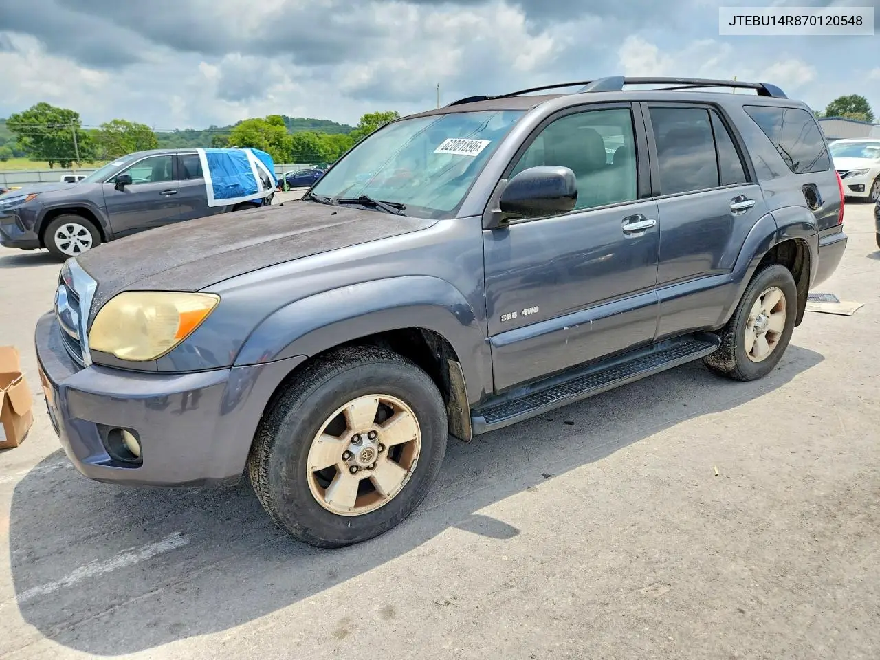 2007 Toyota 4Runner Sr5 VIN: JTEBU14R870120548 Lot: 62001896