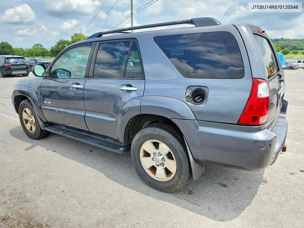 2007 Toyota 4Runner Sr5 VIN: JTEBU14R870120548 Lot: 62001896