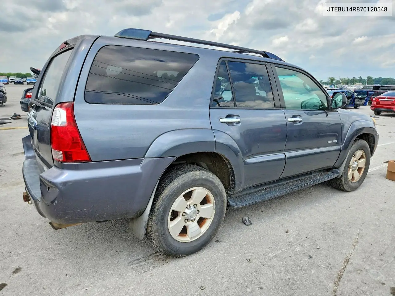 2007 Toyota 4Runner Sr5 VIN: JTEBU14R870120548 Lot: 62001896