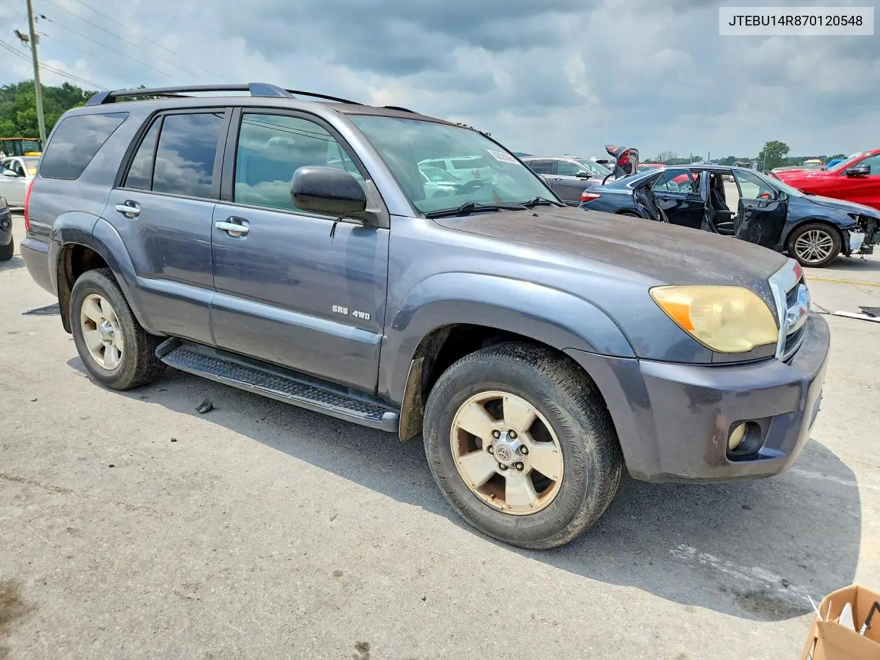 2007 Toyota 4Runner Sr5 VIN: JTEBU14R870120548 Lot: 62001896