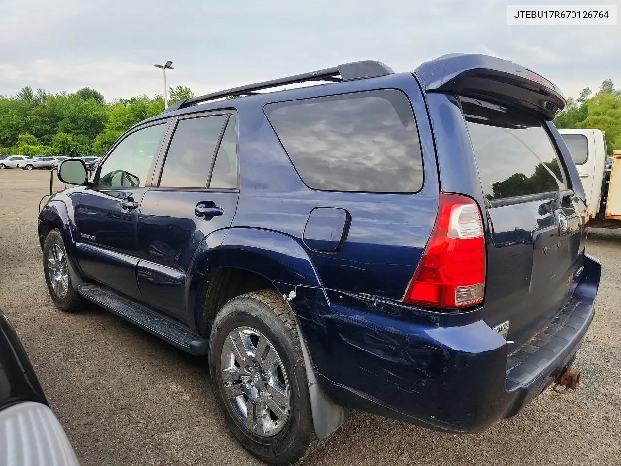 2007 Toyota 4Runner Limited VIN: JTEBU17R670126764 Lot: 62170806