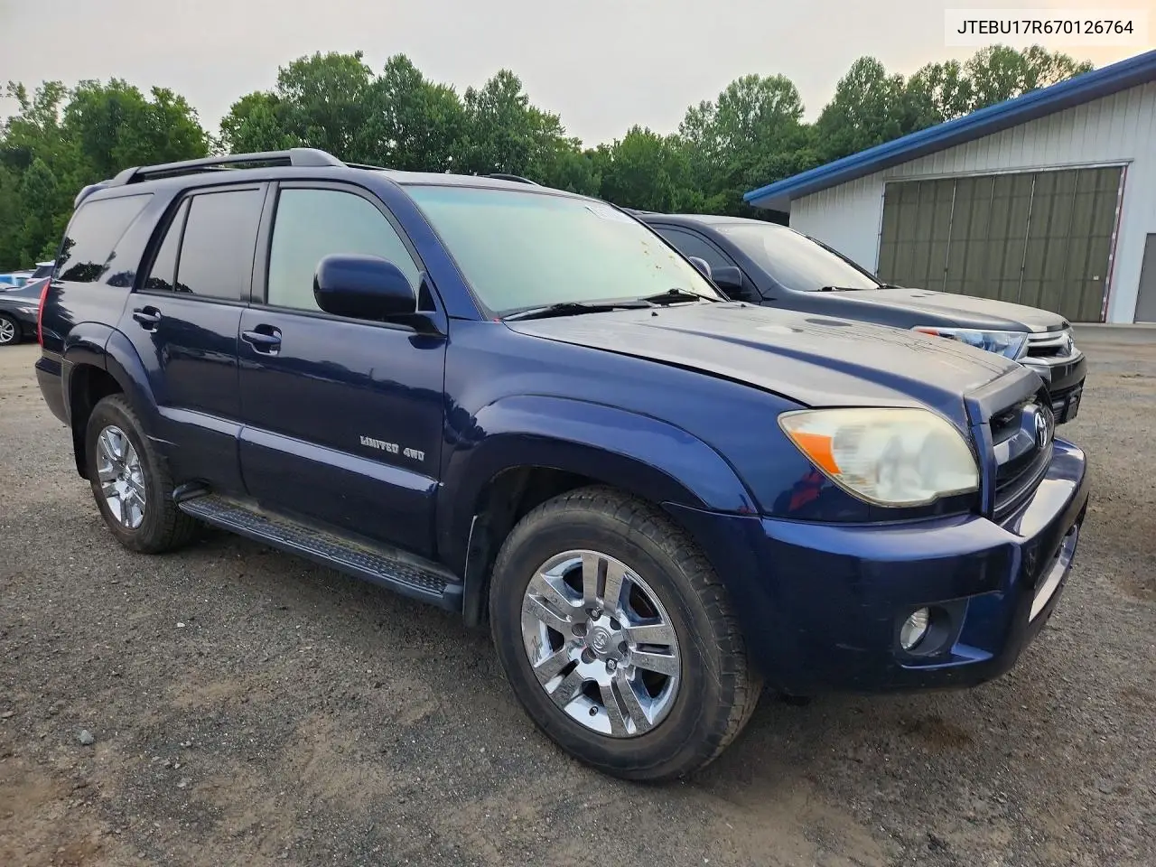 2007 Toyota 4Runner Limited VIN: JTEBU17R670126764 Lot: 62170806