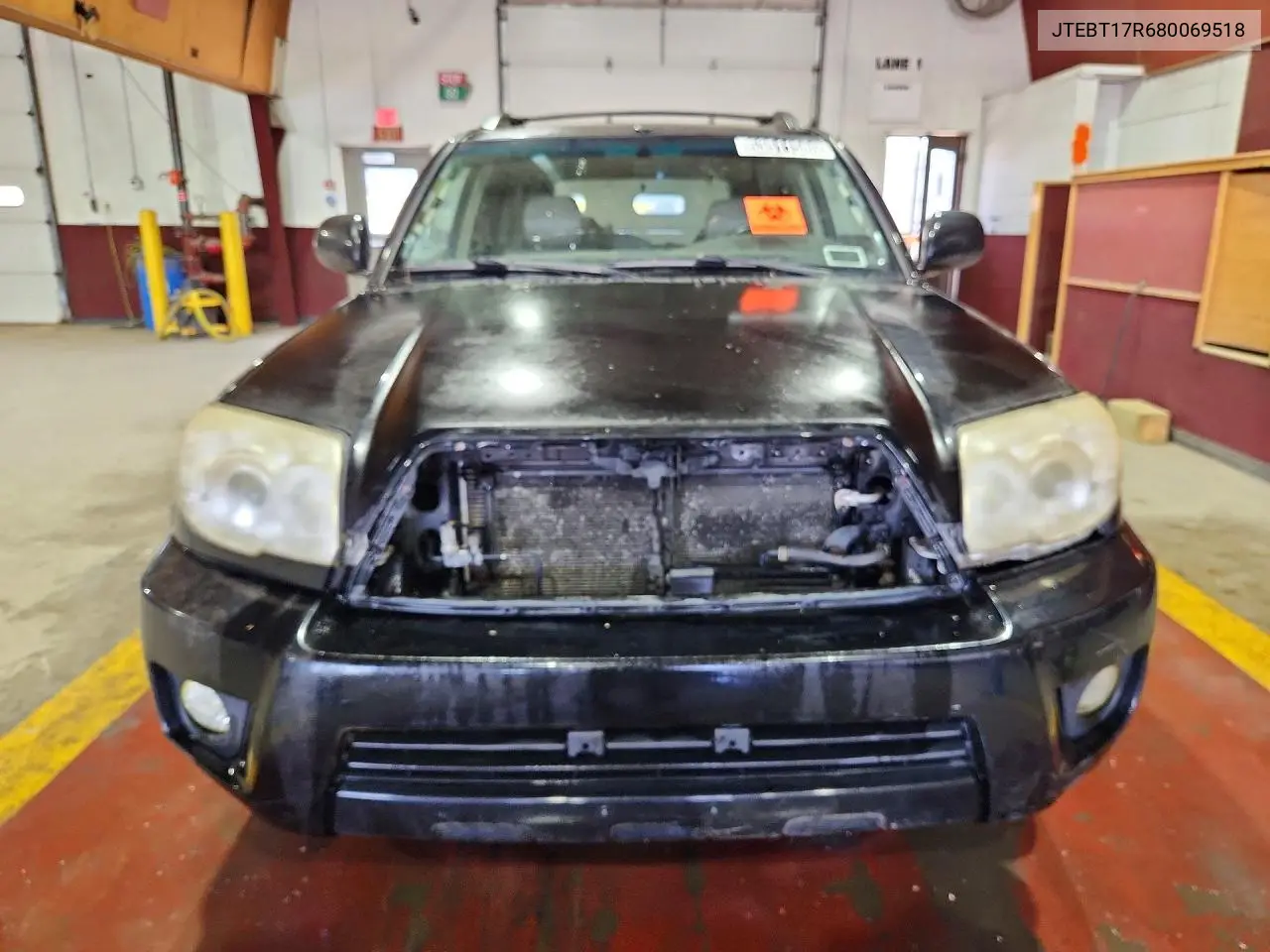 2008 Toyota 4Runner Limited VIN: JTEBT17R680069518 Lot: 53511586