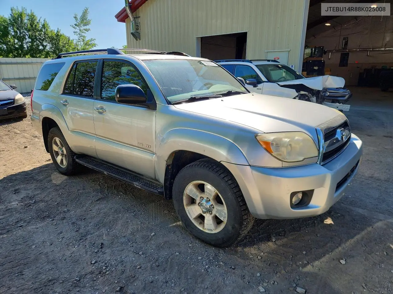 2008 Toyota 4Runner Sr5 VIN: JTEBU14R88K025008 Lot: 56073316