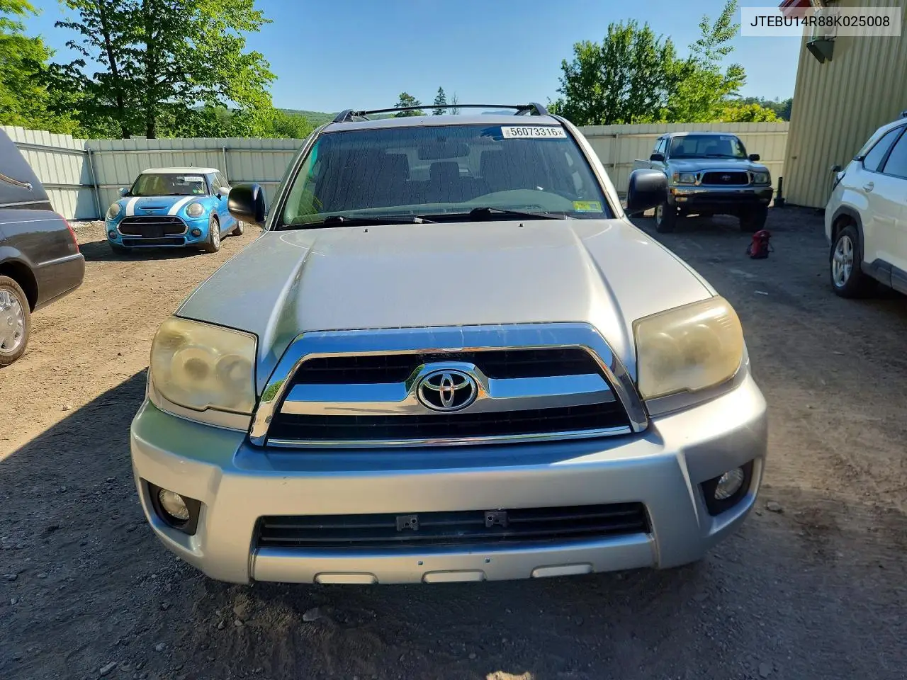 2008 Toyota 4Runner Sr5 VIN: JTEBU14R88K025008 Lot: 56073316