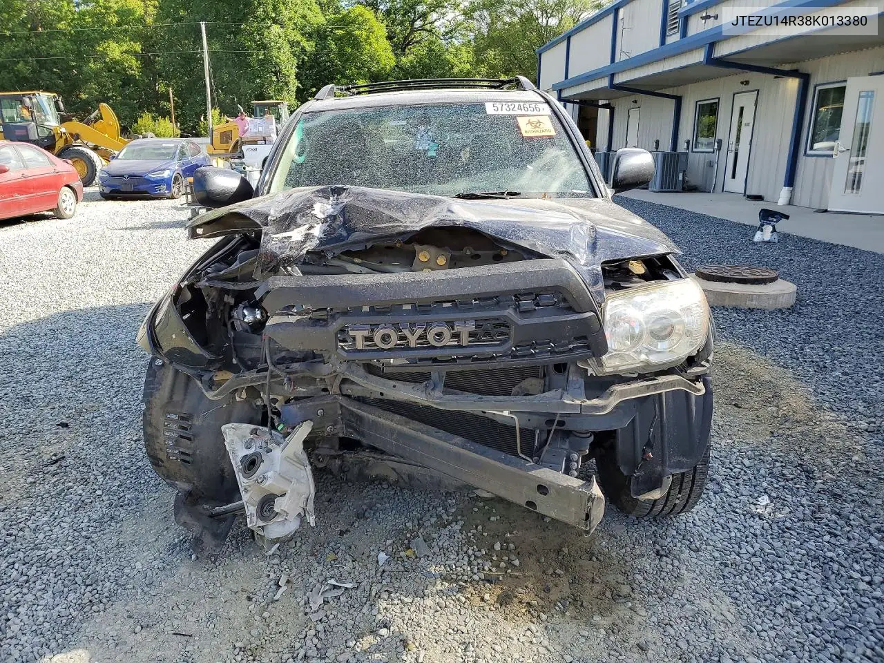 2008 Toyota 4Runner Sr5 VIN: JTEZU14R38K013380 Lot: 57324656