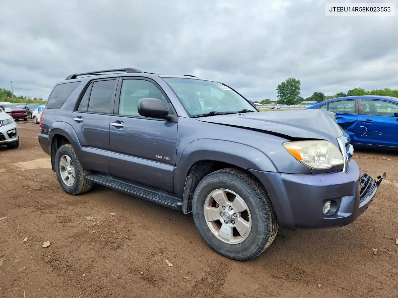 2008 Toyota 4Runner Sr5 VIN: JTEBU14R58K023555 Lot: 58055656
