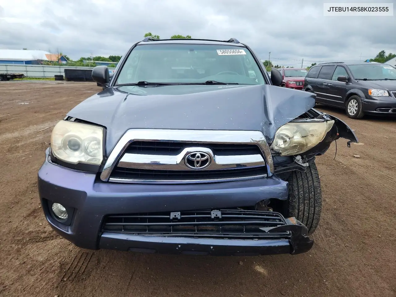 2008 Toyota 4Runner Sr5 VIN: JTEBU14R58K023555 Lot: 58055656