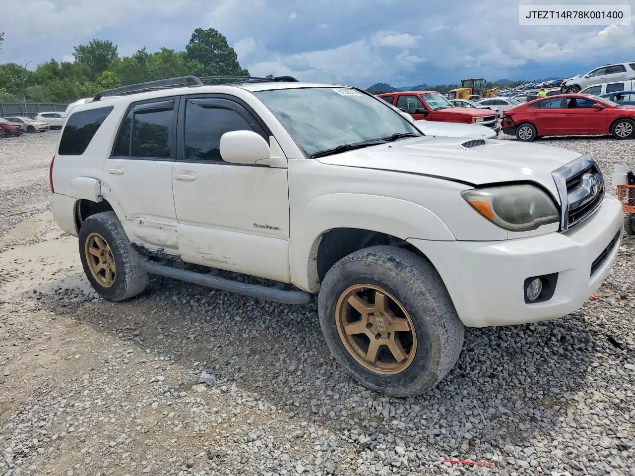 2008 Toyota 4Runner Sport Edition VIN: JTEZT14R78K001400 Lot: 61238136