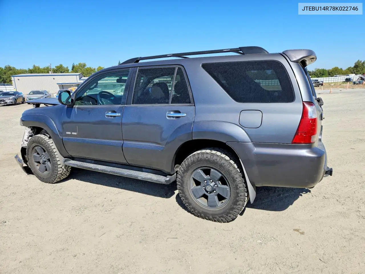 2008 Toyota 4Runner Sr5 VIN: JTEBU14R78K022746 Lot: 61329016