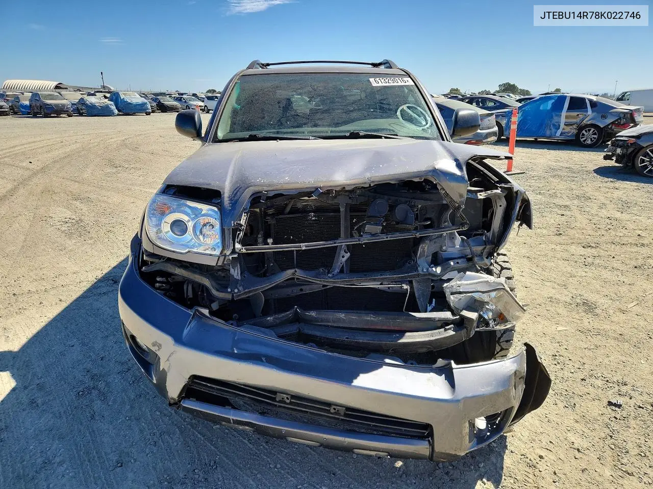 2008 Toyota 4Runner Sr5 VIN: JTEBU14R78K022746 Lot: 61329016