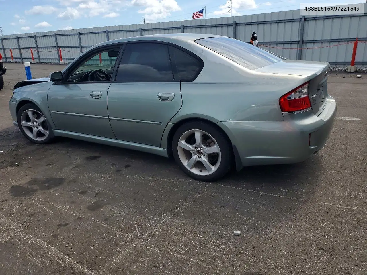 2009 Subaru Legacy 2.5I VIN: 4S3BL616X97221549 Lot: 57638186