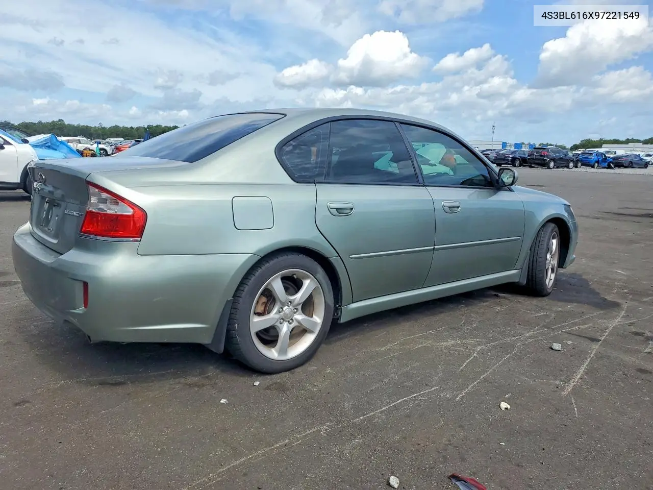 2009 Subaru Legacy 2.5I VIN: 4S3BL616X97221549 Lot: 57638186