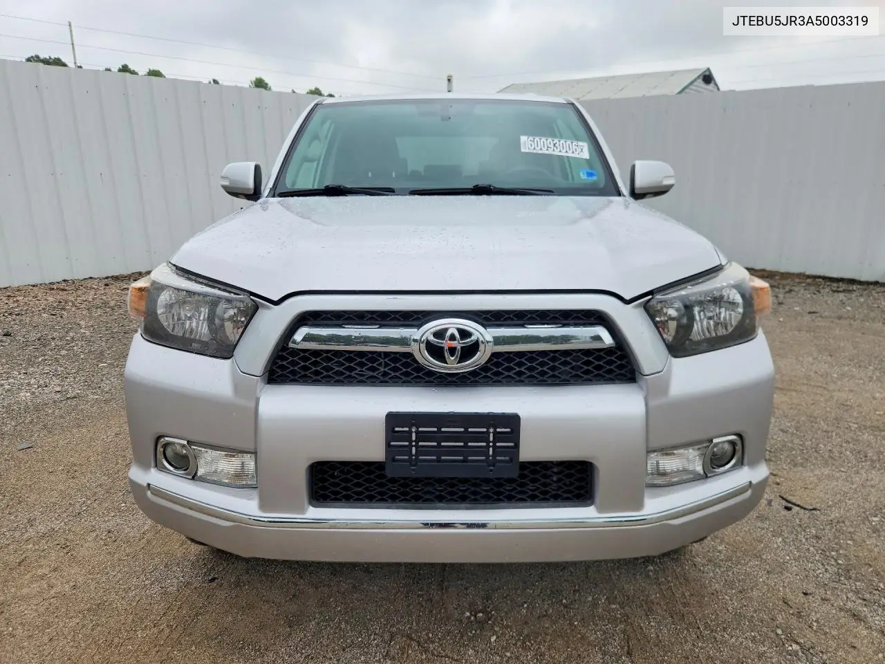 2010 Toyota 4Runner Limited VIN: JTEBU5JR3A5003319 Lot: 60093006
