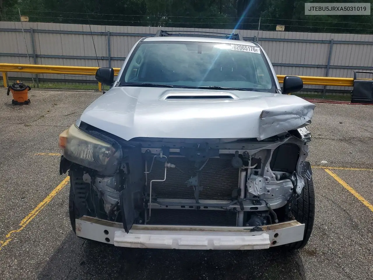 2010 Toyota 4Runner Trail VIN: JTEBU5JRXA5031019 Lot: 62065176