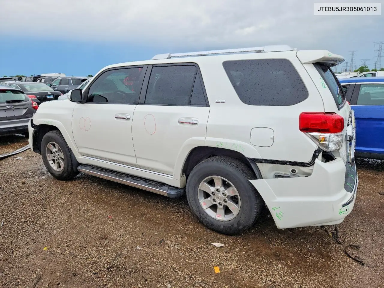 2011 Toyota 4Runner Sr5 VIN: JTEBU5JR3B5061013 Lot: 56629006