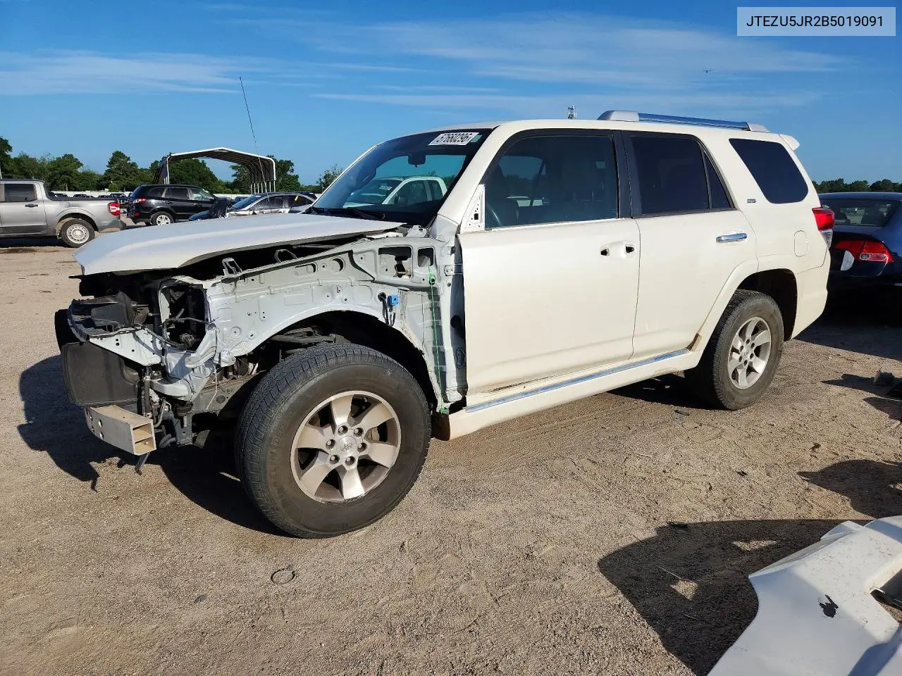 2011 Toyota 4Runner Sr5 VIN: JTEZU5JR2B5019091 Lot: 57660296