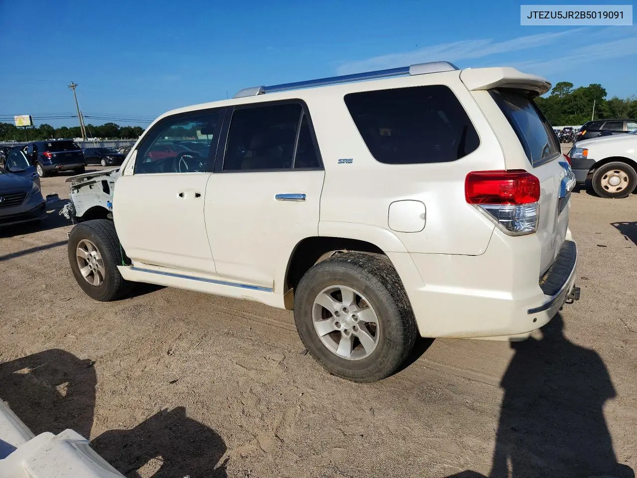2011 Toyota 4Runner Sr5 VIN: JTEZU5JR2B5019091 Lot: 57660296