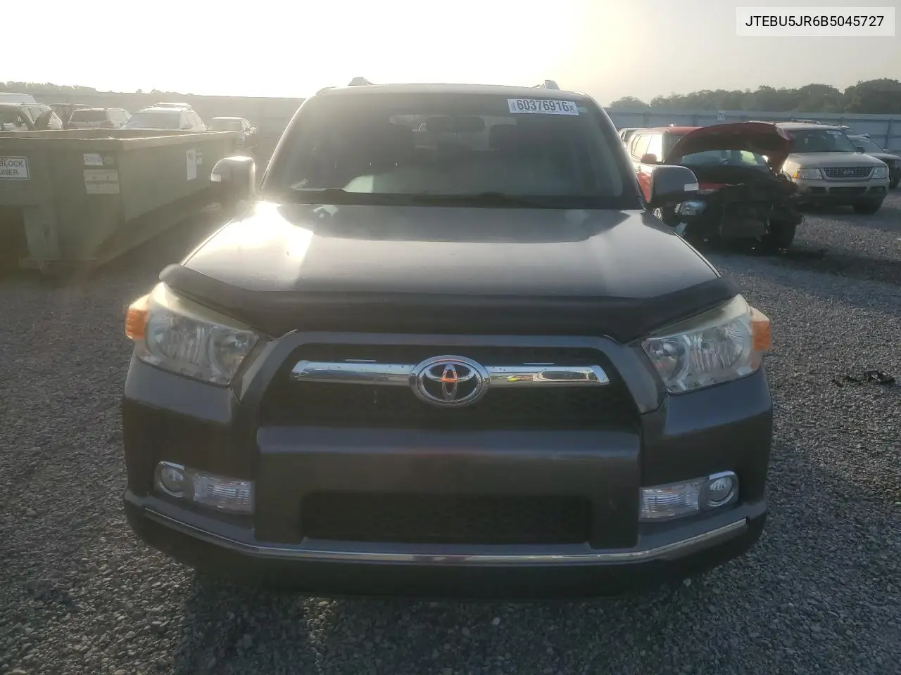2011 Toyota 4Runner Sr5 VIN: JTEBU5JR6B5045727 Lot: 60376916